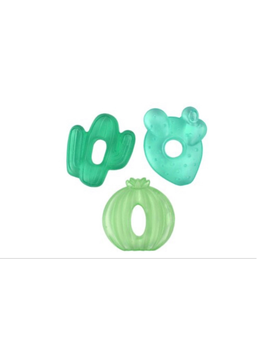 NWT Baby Itzy Ritzy Cutie Coolers, 3 PK Cactus Green